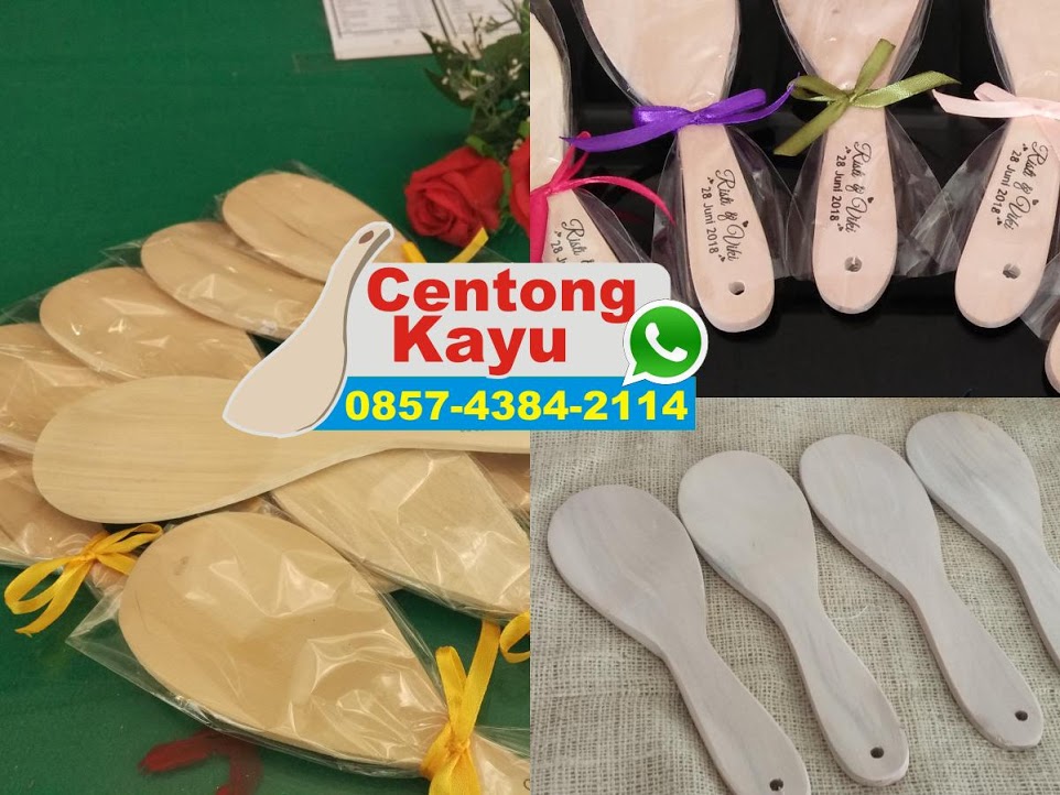 Souvenir Pernikahan Centong Nasi ~ 085743842114 [wa] Harga Centong Kayu